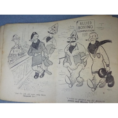 242 - 1940's  'Two Types' cartoon booklet by 'Jon'.