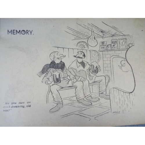 242 - 1940's  'Two Types' cartoon booklet by 'Jon'.