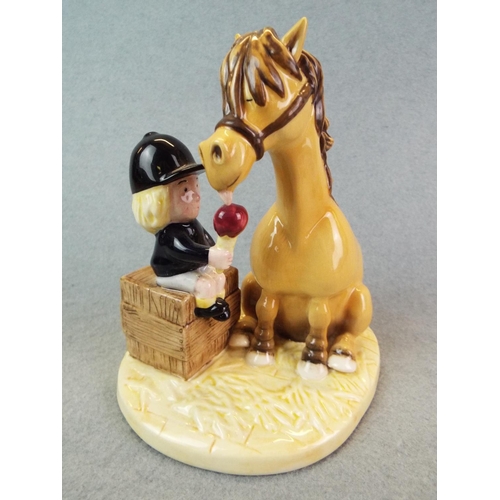 38 - Royal Doulton Thelwell Figure,  Ice Cream Treat.