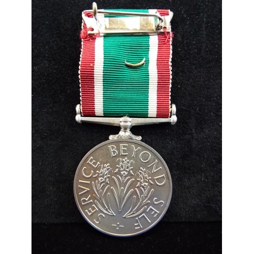 12 - WVRS medal in original box with badge