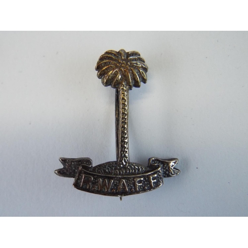 128 - WW1 Royal West African Frontier Sweetheart brooch