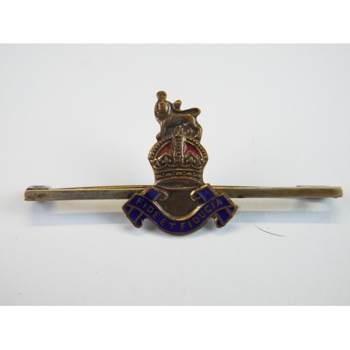 130 - WW1 Hampshire Regiment sweetheart brooch.