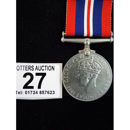 27 - 1939/45 War medal