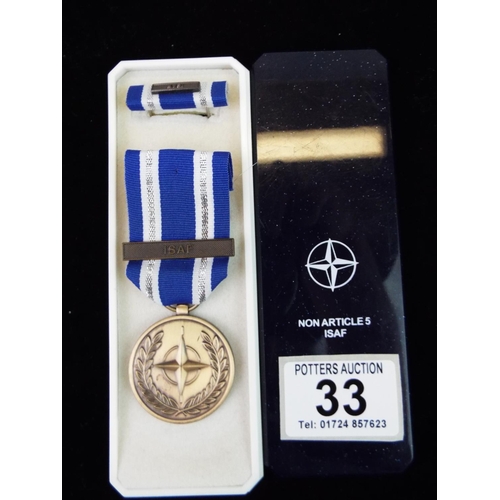 33 - NATO medal.