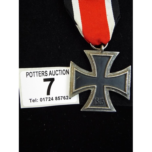 7 - WW2 German Iron Cross 2nd Class.