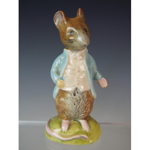 19 - Royal Albert Johnny Town Mouse , Beatrix Potter collection. 3.5  inches tall.