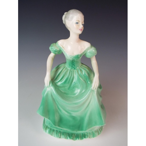 30 - Coalport figurine 'Henryetta' From the Ladies of fashion collection. 8 inches tall.