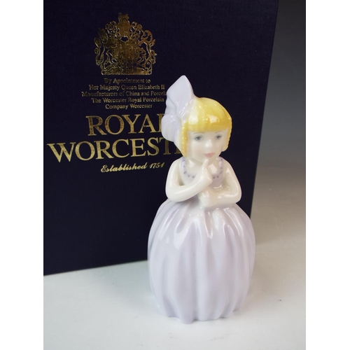 57 - Boxed and unused Limited edition Royal Worcester candlesnuffer. Complete with COA. Only 500 made.