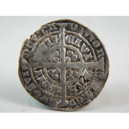 71 - Edward III Hammered Silver groat. Possibly 1352