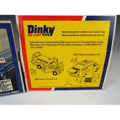 273 - Two Vintage Dinky Die cast model cars in original boxes. Police Panda mini clubman plus Purdy's Aven... 