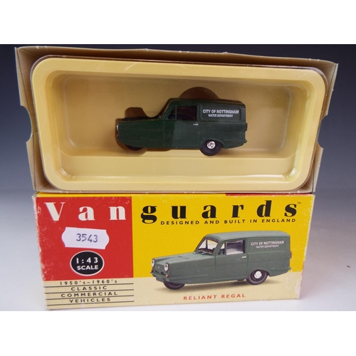 276 - Vanguards 1950's-60's Classic commercial vehicles collection model.  1:43 Scale Reliant Regal. Boxed... 