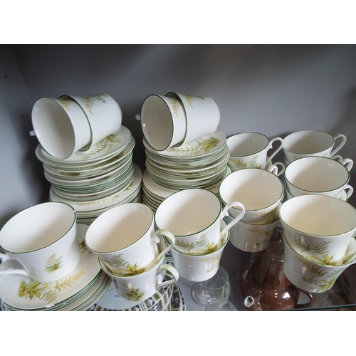 299 - Pretty staffordshire cups and saucers sets approx 60+pieces