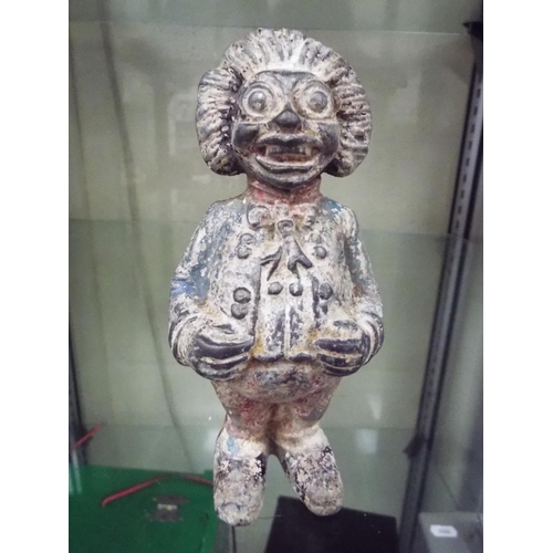 40 - Vintage metal Robinsons Golly money box approx 5 inches tall.