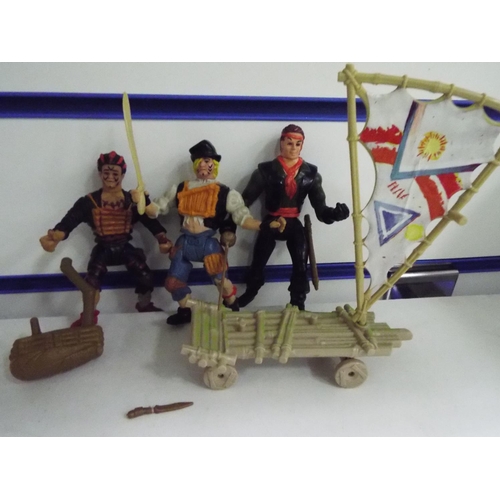 55 - Plastic figures from the film 'Hook'