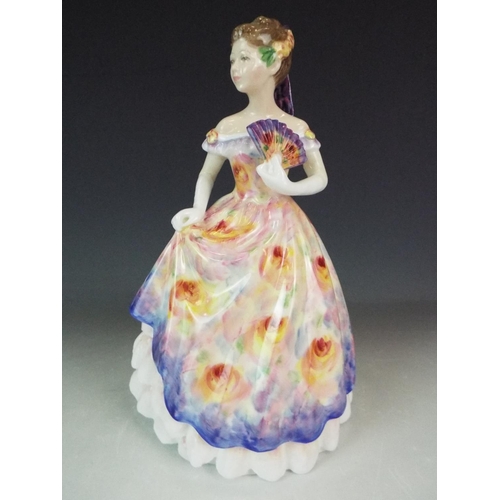 241 - Royal Doulton Figurine. HN3691  Rosemary.    8.5 inches tall.
