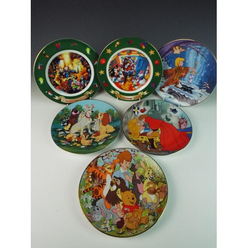 77 - Seven Disney cartoon classic decorative plates