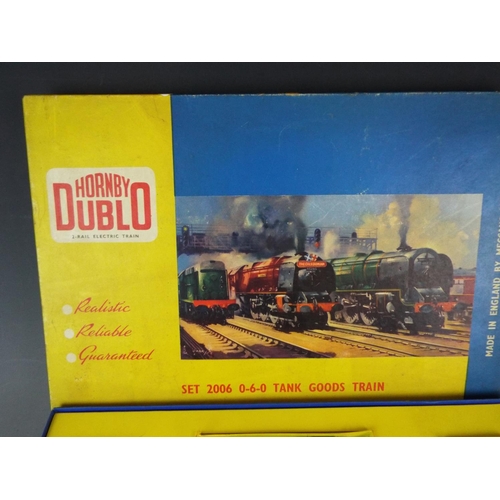 37 - Hornby Dublo 20006 0-6-0- tank goods train. Unused condtion. Original boz.