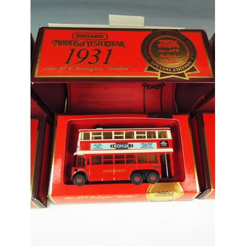 71 - Three Matchbox Models of Yesteryear presentation sets. All in unused conditon with original boxes. S... 