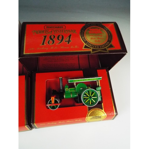 71 - Three Matchbox Models of Yesteryear presentation sets. All in unused conditon with original boxes. S... 