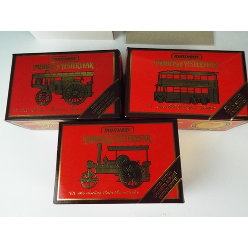 71 - Three Matchbox Models of Yesteryear presentation sets. All in unused conditon with original boxes. S... 