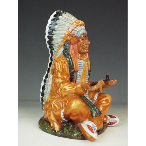 145 - Royal Doulton figurine 'The Chief' HN2892  (fracture to stick).