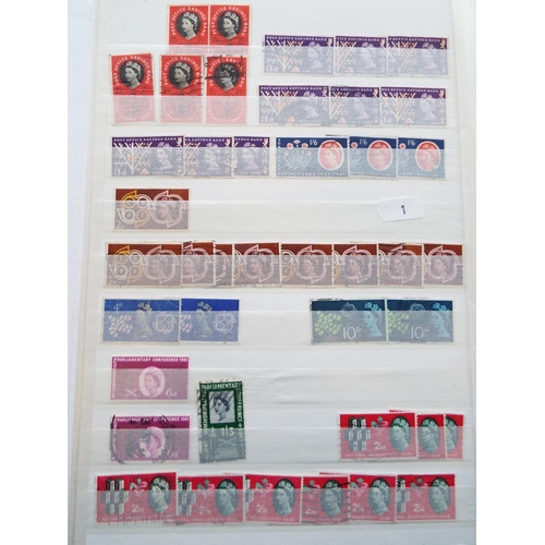 1 - Large, well presented album of Pre Decimal Commemorative stamps 1953-1970 plus part filled album of ... 