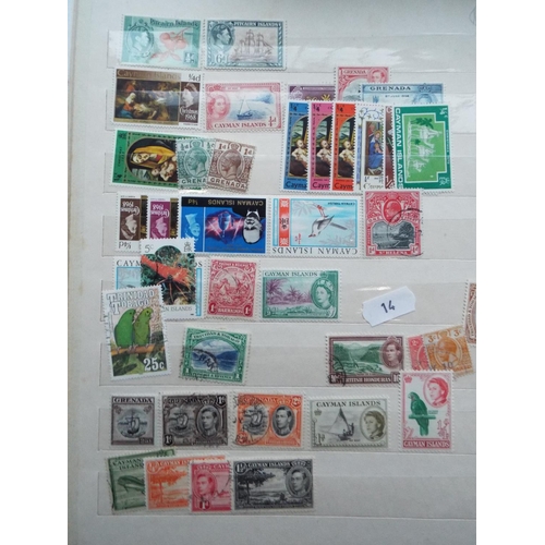 14 - One large well presented album of UK Stamps plus a part filled albums of GB, commonwealth and World ... 