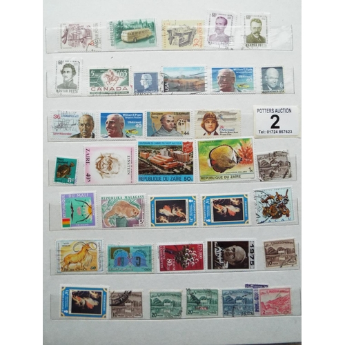 2 - Three well presented albums of mixed World stamps. See photos