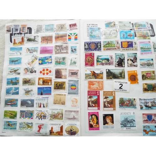 2 - Three well presented albums of mixed World stamps. See photos