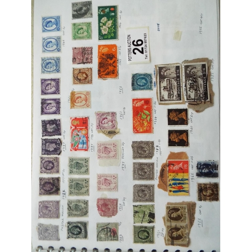 26 - Two Nicely presented, full albums of World stamps.  See photos