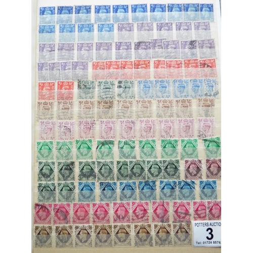 3 - Three Albums of Indian, Commonwealth, GB stamps. See photos