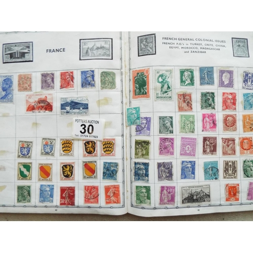 30 - Five well presented large albums of Spanish, Eastern European and Spanish Stamps. See photos