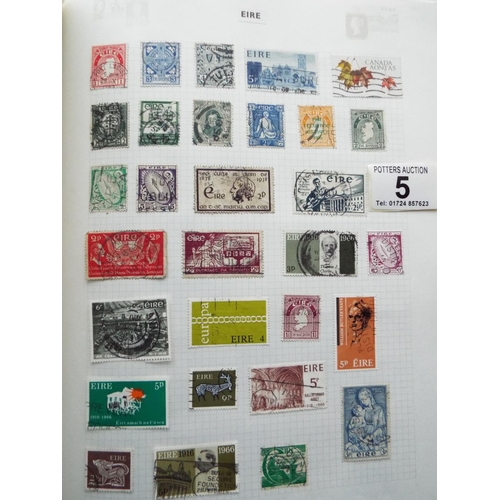 5 - Three well presented albums of mixed World stamps. See photos