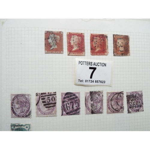 7 - Four Albums to include British Commonwealth loose stamps, World and UK stamps plus 1930's Loose leaf... 