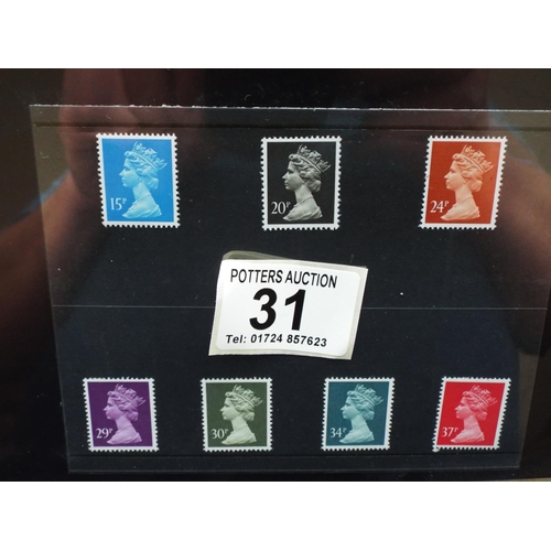 31 - Nicely presented album of 1899-1990 GB first day covers, approx 50 plus a small selection of mint st... 