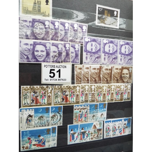 51 - Part filled Albums of Victoria stamps to include Two penny blues, Penny Reds. Post Decimal stamp alb... 