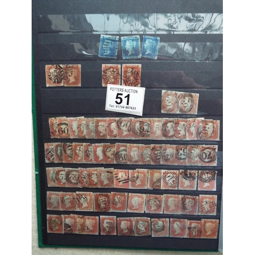 51 - Part filled Albums of Victoria stamps to include Two penny blues, Penny Reds. Post Decimal stamp alb... 