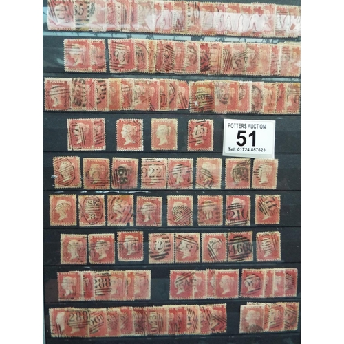 51 - Part filled Albums of Victoria stamps to include Two penny blues, Penny Reds. Post Decimal stamp alb... 