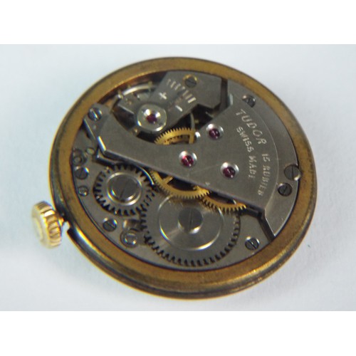 102 - Tudor, 15 jewel mechanical watch with subsiduary dial.  9ct Hallmarked case for Denison/Rolex. Birmi... 