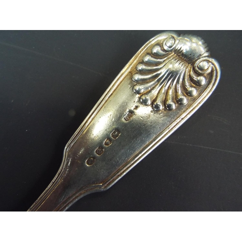 148 - Solid Silver Fish server. Army and Navy retail mark. Hallmarked for London 1855. 12 inches long. 205... 