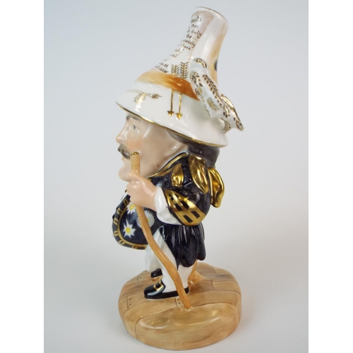 234 - Pair of Royal Crown Derby Mansion House Nelson Dwarves. Made to commemorate the 200th Anniversary of... 