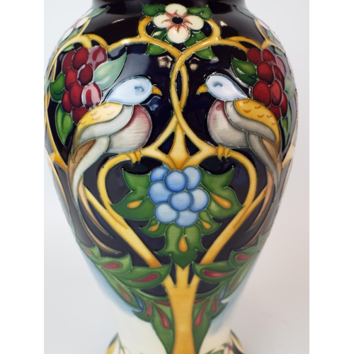 16 - Lovely 2005 Moorcroft Vase in the G2, Golden Daisy design.  Designed and signed by Rachel Bishop. Lt... 