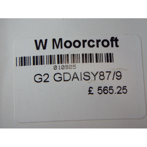 16 - Lovely 2005 Moorcroft Vase in the G2, Golden Daisy design.  Designed and signed by Rachel Bishop. Lt... 