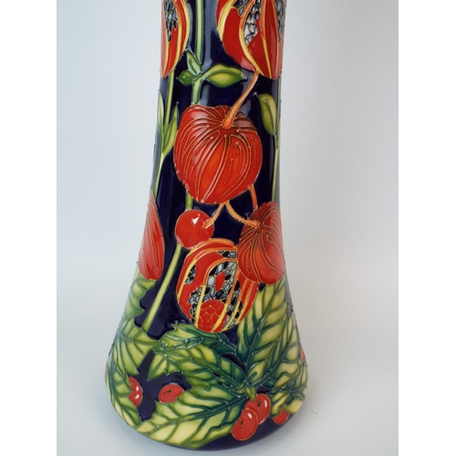 20 - Very Ltd Edition, 36/50  2013 Moorcroft Vase in the Winters Lantern design. Signed by Paul Hilditch.... 
