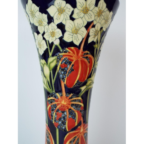 20 - Very Ltd Edition, 36/50  2013 Moorcroft Vase in the Winters Lantern design. Signed by Paul Hilditch.... 