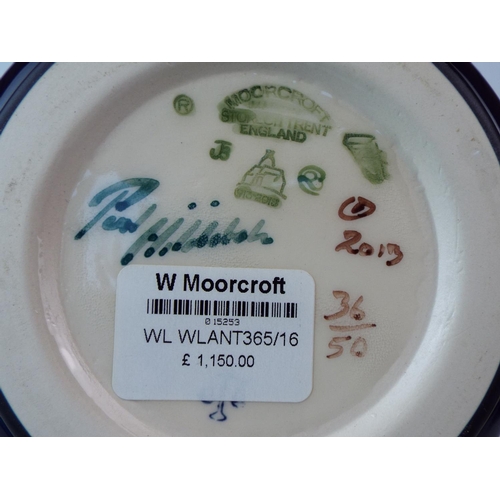 20 - Very Ltd Edition, 36/50  2013 Moorcroft Vase in the Winters Lantern design. Signed by Paul Hilditch.... 