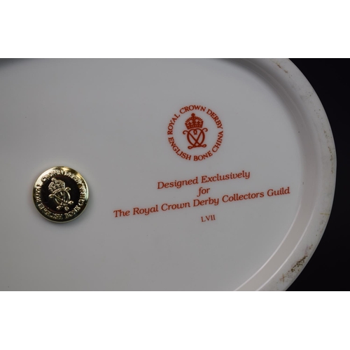 67 - Royal Crown Derby Paperweight as a Recumbent Doe , Made for the RCD Collectors Club with gold button... 