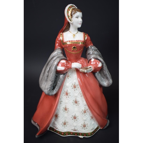 81 - Ltd edition, Wedgwood, King Henry VIIIth and his Six Wives Collection of figurines, Each in excellen... 