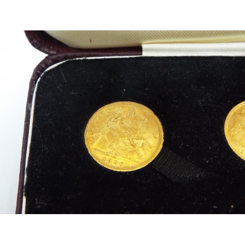 127 - Ten 22ct Gold Half Sovereigns with consecutive dates from 1906-1915 all in fine condition housed in ... 