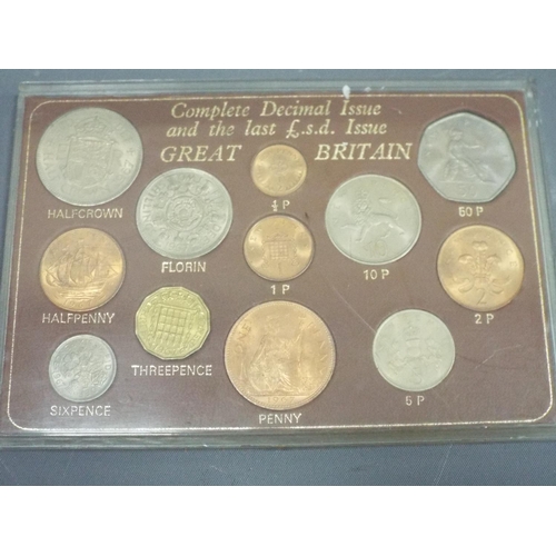 140 - 6 Great Britain coin sets, Decimal issue , Coinage of Great Britain etc. (6)